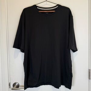 Johnston & Murphy Men’s Black Short Sleeve Tee 100% Pima Cotton